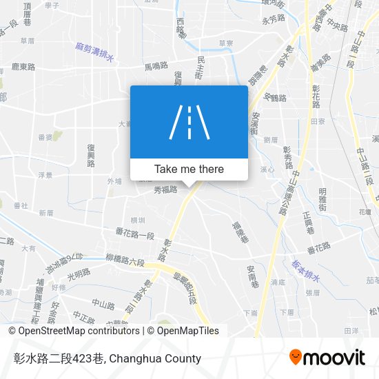 彰水路二段423巷 map