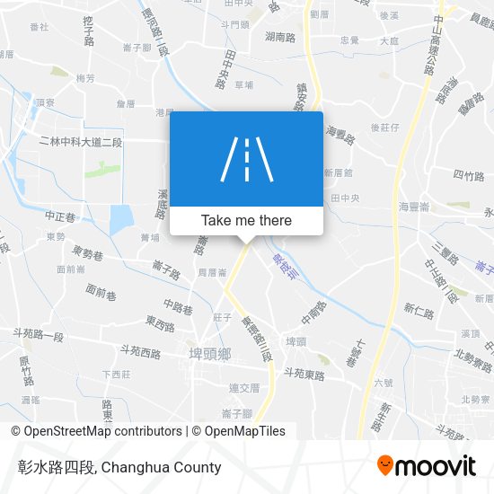 彰水路四段 map