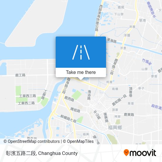 彰濱五路二段 map