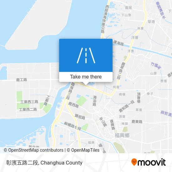 彰濱五路二段地圖