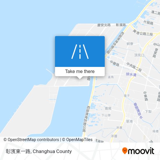 彰濱東一路 map