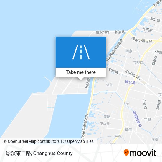 彰濱東三路 map