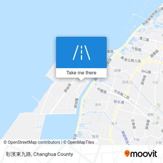 彰濱東九路地圖