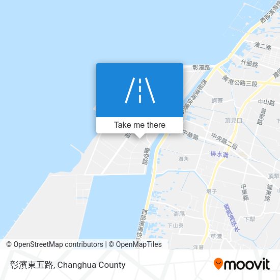 彰濱東五路地圖