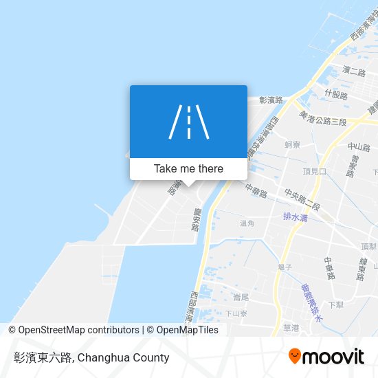 彰濱東六路 map
