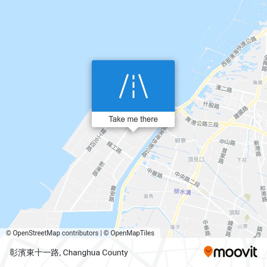 彰濱東十一路 map