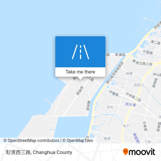 彰濱西三路地圖