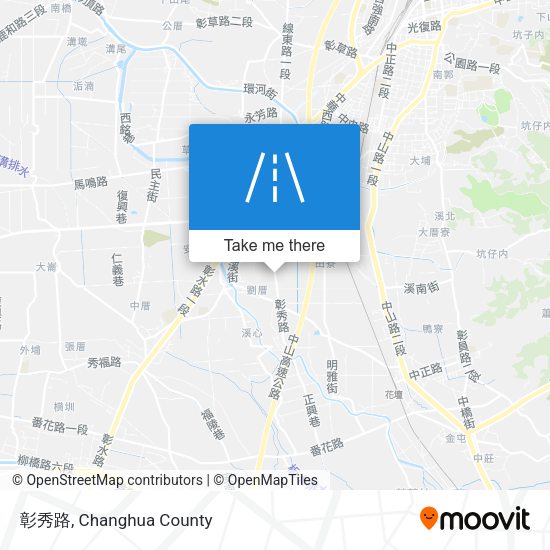 彰秀路地圖