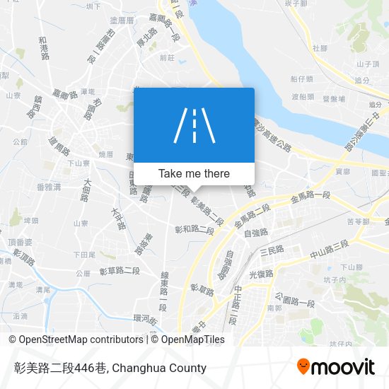 彰美路二段446巷地圖