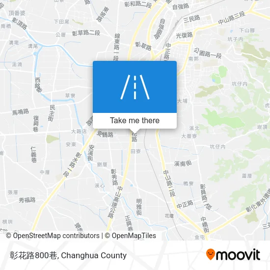 彰花路800巷 map