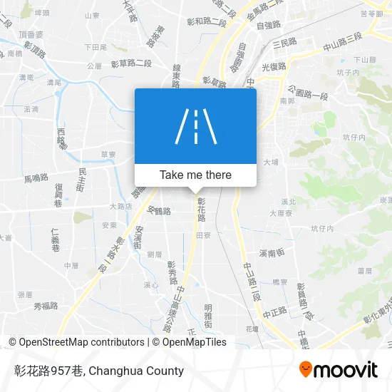 彰花路957巷 map