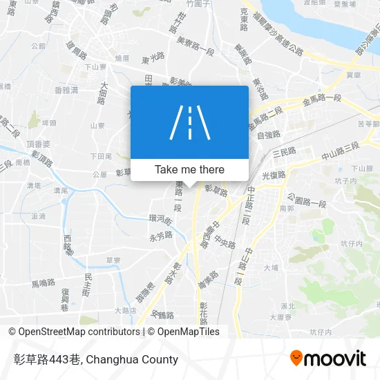 彰草路443巷 map