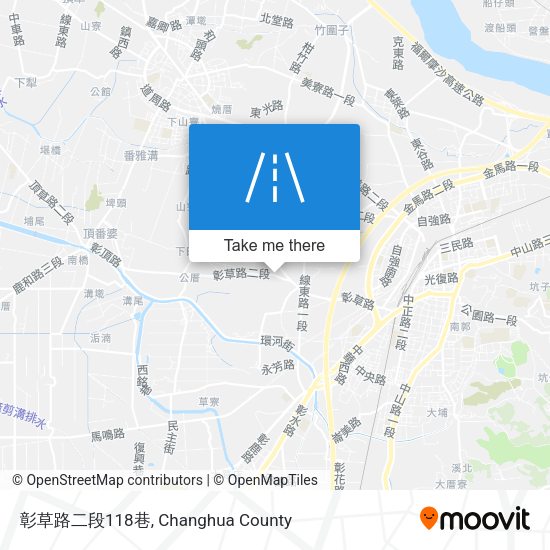 彰草路二段118巷 map