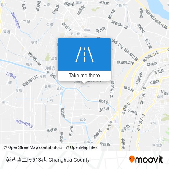 彰草路二段513巷 map