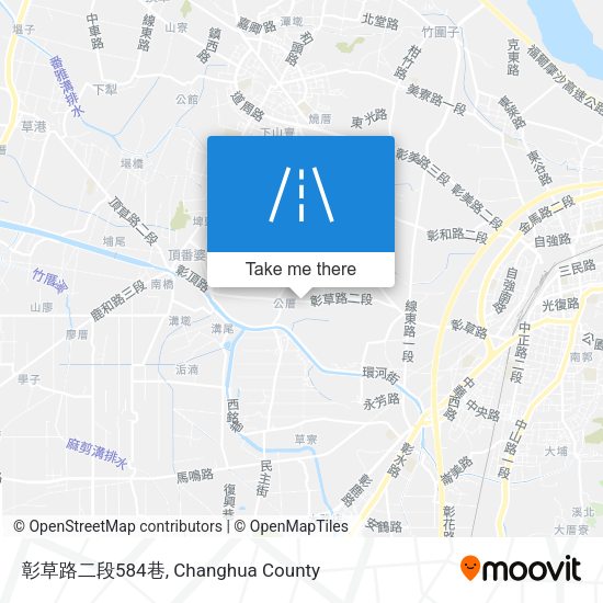 彰草路二段584巷 map