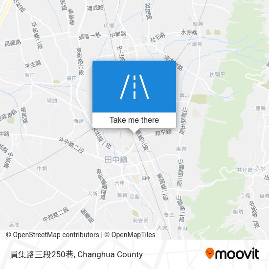 員集路三段250巷 map