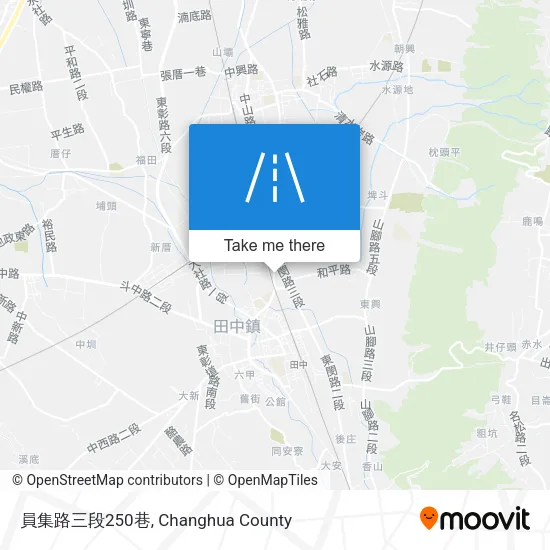 員集路三段250巷 map