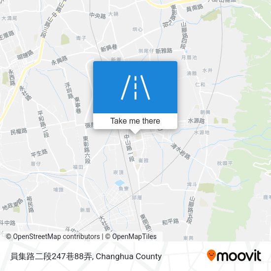 員集路二段247巷88弄地圖