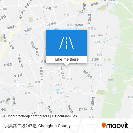 員集路二段247巷地圖