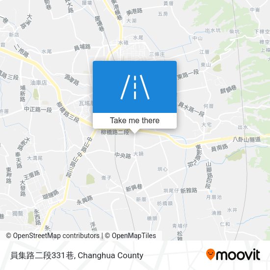 員集路二段331巷地圖