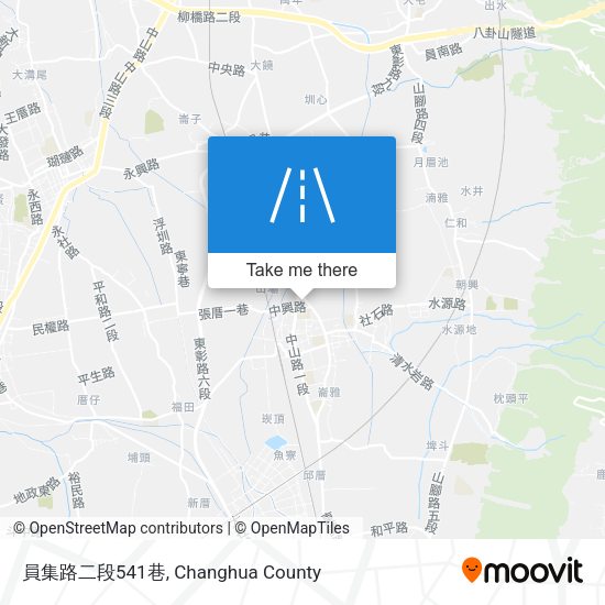員集路二段541巷地圖