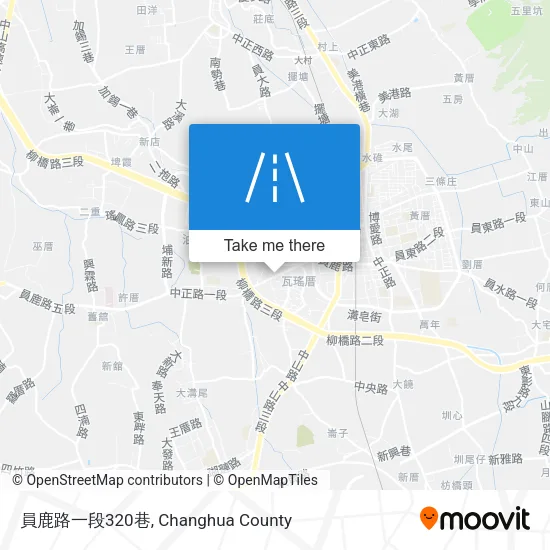 員鹿路一段320巷地圖