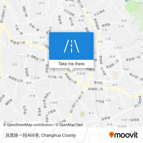 員鹿路一段468巷地圖