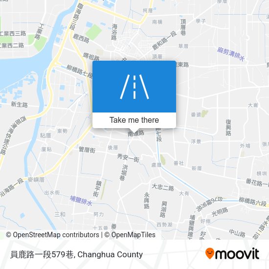 員鹿路一段579巷地圖