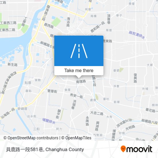 員鹿路一段581巷 map