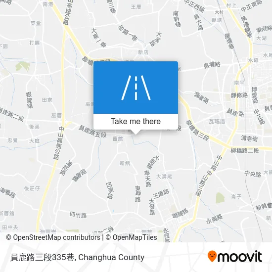 員鹿路三段335巷 map