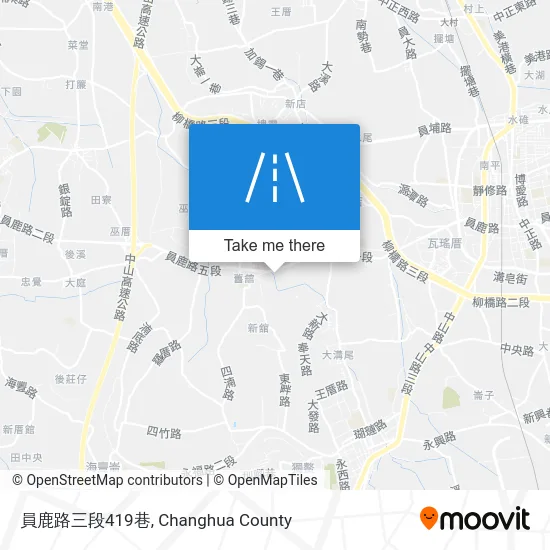 員鹿路三段419巷 map