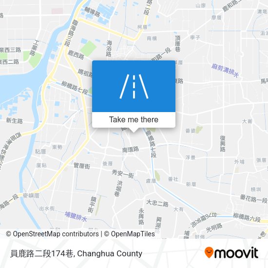 員鹿路二段174巷地圖
