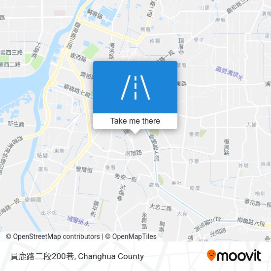 員鹿路二段200巷 map