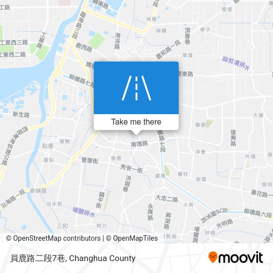 員鹿路二段7巷 map