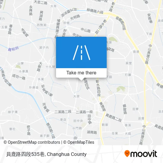 員鹿路四段535巷 map