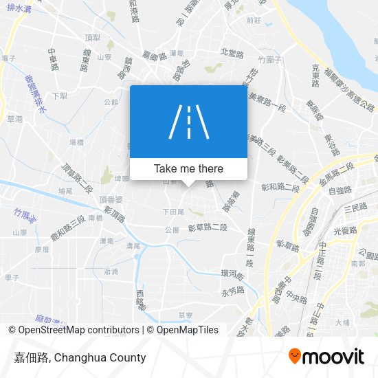 嘉佃路 map