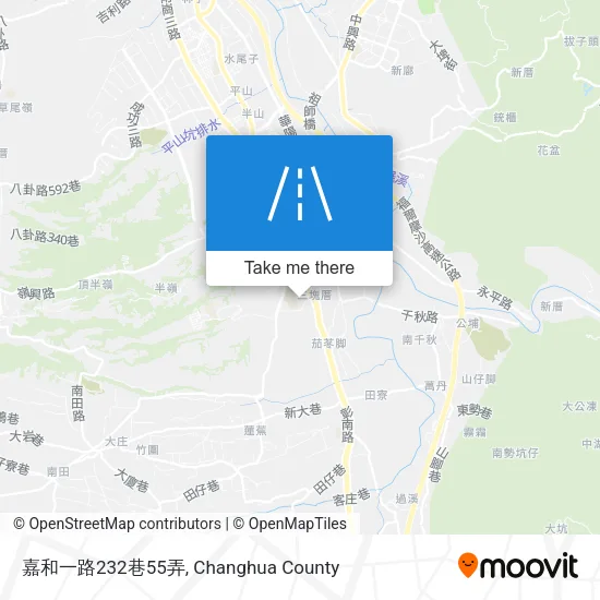 嘉和一路232巷55弄地圖