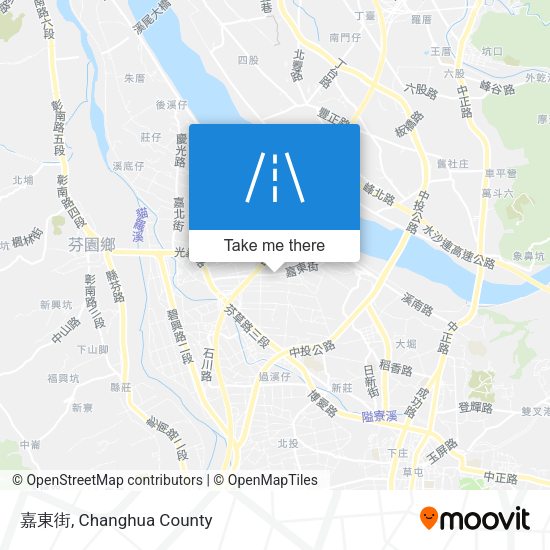嘉東街地圖