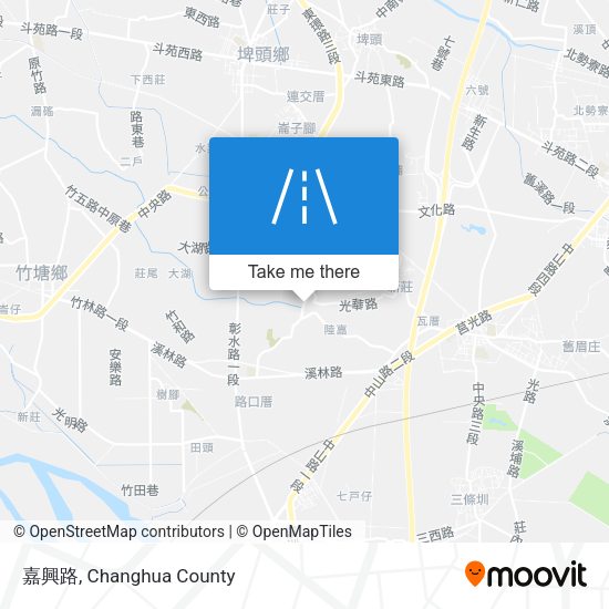 嘉興路地圖