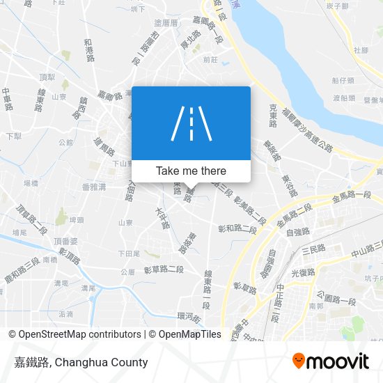 嘉鐵路 map