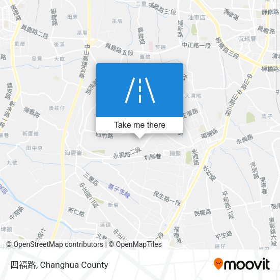 四福路 map