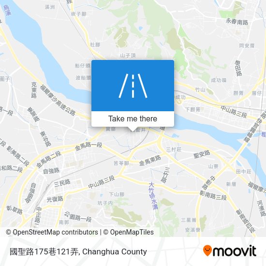 國聖路175巷121弄地圖