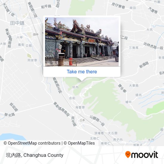 坑內路地圖