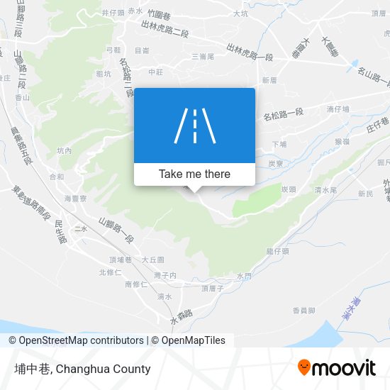 埔中巷地圖