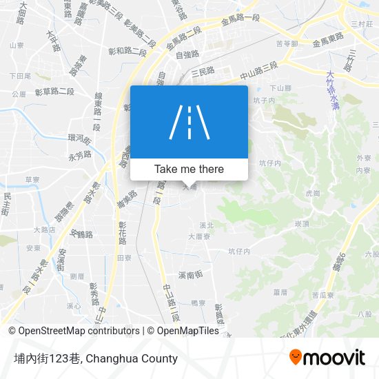 埔內街123巷 map