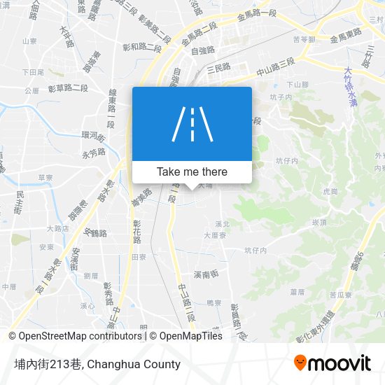 埔內街213巷 map