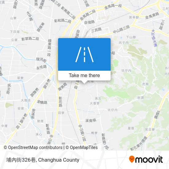 埔內街326巷 map