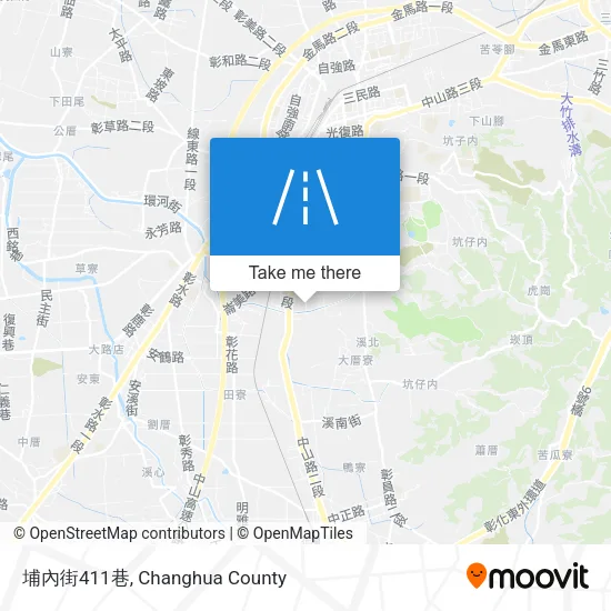 埔內街411巷 map