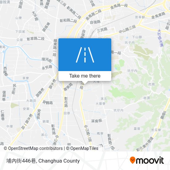 埔內街446巷地圖