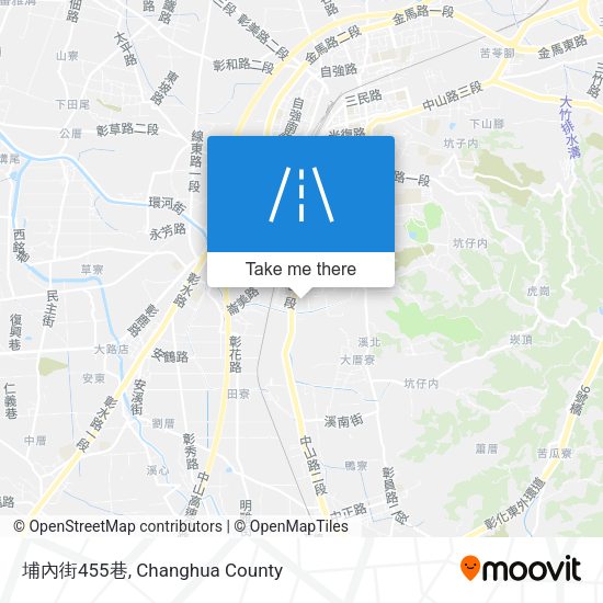 埔內街455巷地圖